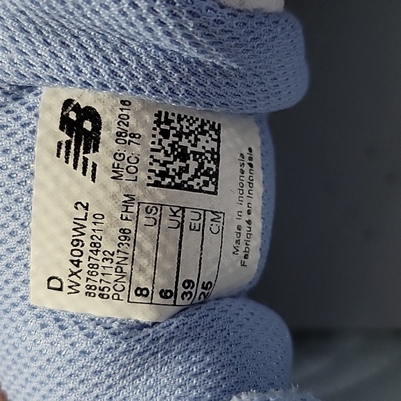 *HP* NEW Womens New Balance Sneakers Size 8D - Picture 7 of 7
